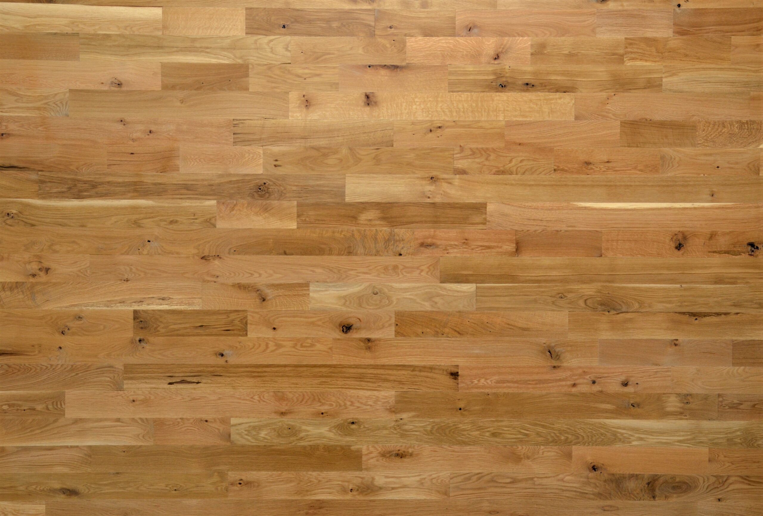 White Oak 2 Common Grade Unfinished, Rustic Red Oak Hardwood Flooring
