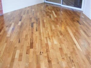 White oak hardwood flooring
