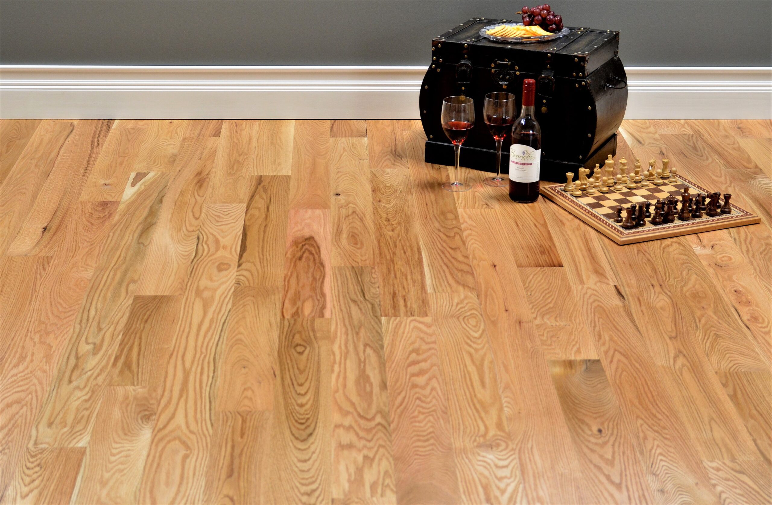 Common Grade Unfinished Solid Hardwood, Red Oak Select Hardwood Flooring