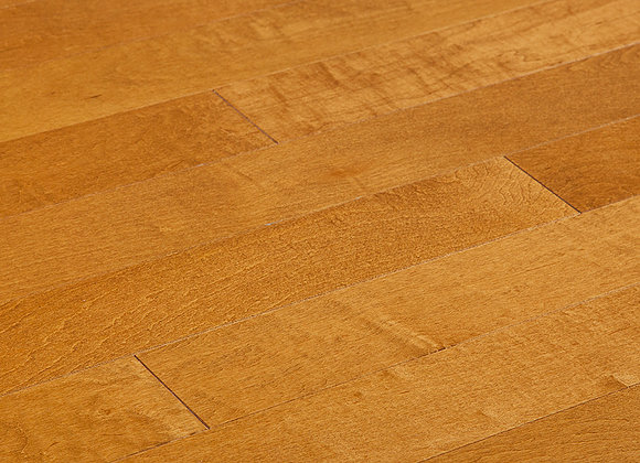 Maple Prefinished Engineered Smooth "Auburn" Hardwood Flooring