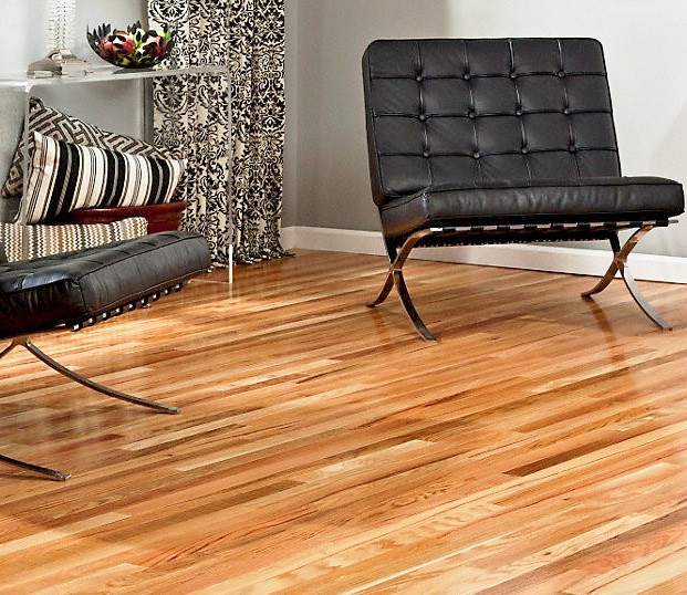Red Oak Rustic Grade Prefinished Solid, Rustic Real Hardwood Flooring