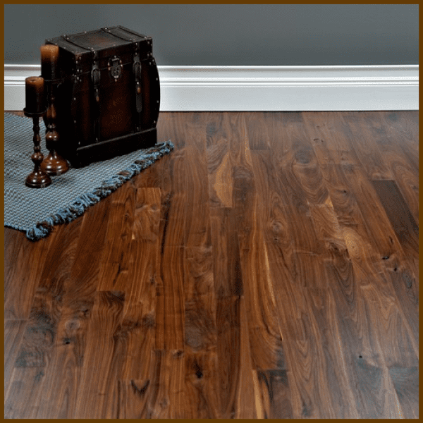 Walnut 2 Common Grade Unfinished Solid, Real Hardwood Floors